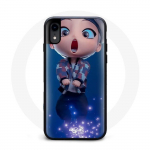 Coque pour Iphone XS BTS TinyTAN Animation V Mic Drop