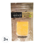 The Dead Sea Source Dead Sea Sulfur Soap Facial Hyssop, 100g, 3 pieces