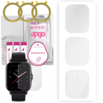 3x apgo Hydrogel Screen Protector for Amazfit GTS 2e, Hydrogel Film, with positioning layer easy installation