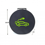 Auto laadimiskaabli hoiukott Jumper kandekott elektris&otilde;idukite laadija pistikud pistikupesad laadimisseadmed konteineri hoidmiseks Round