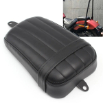 Mootorratta tagumine reisijakoht Pillion Harley Davidson Softail Slim FLSL Street Bob FXBB 2018 jaoks PU nahk must