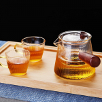 L&auml;bipaistvast klaasist teekannu infusioonikomplekt &ndash; stiilne teekeetja koju ja telkimiseks 500ml
