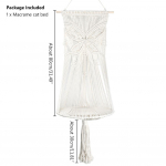 Kassi kiikvoodi rippuv korv puuvillase k&ouml;iega Lemmikloomamaja Kassi v&otilde;rkkiik m&auml;nguasi