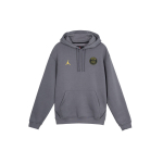 Jordan x PSG Paris Saint-Germain &Uuml;hiselt Kaubam&auml;rgistatud Triibulise Mustriga Kuldse Tr&uuml;kiga Kapuutsiga Dressipluus Paelaga Meeste Dressipluus Hele-Graafiithall DV0612-014 XS gray