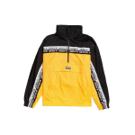 Adidas Originals Trefoil RYV Jooksujakk k&otilde;rge krae ja kirjaliku graafikaga Meeste Jakid Kollane EK4335 XS