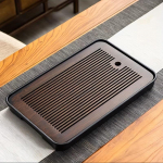 1 tk teealus Lihtne v&auml;ike teealus veehoidla t&uuml;&uuml;p bambusest teeistme &uuml;mmargune teealus teemaja jaoks Spring Line