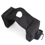 Kvaliteetne veekindel mootorrattakott ATV UTV lumemootorratta kaubatasku k&uuml;tusepaagi hoiustamise sadulakott Multifunktsionaalne hoiukott must