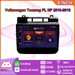 Volkswagen Touareg FL NF 2010-2018 Carplay Android Car Radio GPS Navigation 2din 2+32GB jaoks 2+32GB
