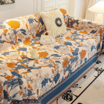 Moodne Skandinaavia Lilleprindiga Diivanipadjakate Kahepoolne Diivanikate &Scaron;enill Prantsuse Diivani Libikate Kaitsv kate Tekk 180X130cm