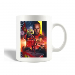 Mug maniacase en C&eacute;ramique Lewis Hamilton Scuderia Ferrari F1 officiel
