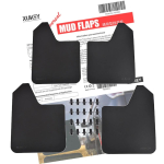 4x porilapid porilapid Pritsmekaitsed porikaitsed Nissan Altima Teana Sylphy Juke Titan Serena Versa Sunny Almera Murano Armada jaoks 4pcs-set Black