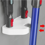 Vacuum Cleaner Wall Mount Bracket to Install Stand Accessories Punch Lightweight Durable B