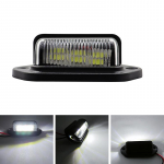 6 LED auto numbrim&auml;rgi tuli maasturi veoauto haagise kaubiku silt astmelamp valged pirnid auto LED numbrim&auml;rgi tuled 1 piece