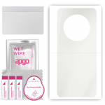 apgo MATTE Protective Skin Sticker for the back compatible with Honor Magic3 Pro, Wrap Film, Hydrogel Film, Flexible, Soft TPU with positioning layer