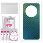 apgo Protective Skin Sticker for the back compatible with Honor Magic4 Pro, Wrap Film, Foil, Vinyl - Pattern Carbon Chameleon CAKA1