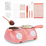 Avaleht &Scaron;okolaadisulatuspott K&ouml;&ouml;k K&uuml;psetuskoogi T&ouml;&ouml;riistad DIY &scaron;okolaadisulatusahi Double boiler roosa