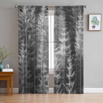 Tapeet Metsapuu S&uuml;gis T&uuml;ll Akknakatted Magamistoa jaoks Luksuslik Kodu Disain Kardinad Elutoas &Scaron;ifoonpaneelid 135W x 114H(cm)