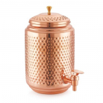 Copper Matka Ayurveda Kauakestev ja lekkekindel Toetab seedimist Maksa tervist Aitab tugevdada immuunsust Kasutatakse ainult vee jaoks 5000ml