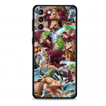 Telefoni&uuml;mbris Samsung Galaxy S22 S21 S20 Ultra FE S10 S9 Plus Cover Note 20 Ultra 10Plus &uuml;hes t&uuml;kis Luffy Sanji ja Pirate Samsung S22 5G
