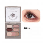 Multi-color eye shadow palette, matte pearlescent, delicate color, non-flying powder, low saturation, slightly tipsy eye shadow