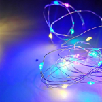 20 tk mini LED-keervalgustid veekindlad 2m 20 LED-i 3 režiimi magamistoa kodu uusaasta j&otilde;ulukingiks isetegemise kaunistusvalgustus 20pcs multicolor