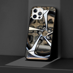 Blade Wheel Hub Case Apple iPhone 7 SE 2020 11 12 13 14 X XS XR 15 Pro Max silikoonist must pehme telefoni kate iPhone 7(SE 2020)