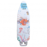 Youshengi triikimislaua kaitse Kuumakindel, h&otilde;lpsasti paigaldatav &uuml;lipaks polster P&otilde;letusvastane digitaalprintimine Triikimislaua kate pesupoele C