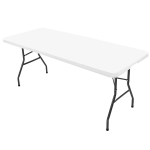 3 suurusega elastsest liibuvast kangast ristk&uuml;liku laudlina kokkuklapitavad lauad pestavad piknikulaagrid sise- ja v&auml;listingimustes kasutatavad lauakatted 30x72inch(76x183cm) valge