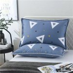 Puhast puuvillast tepitud polsterdatud padjap&uuml;&uuml;r 48 cm * 74 cm puuvillane padjap&uuml;&uuml;r magamistoa jaoks Lihtne moodne padjakate Pehme triibuline kodutekstiil elutuba 74 cm* 48 cm