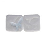 Butterfly K&otilde;rva Silikoonvormivaht kook Fondant K&uuml;psetust&ouml;&ouml;riist Kipsliim Vaik Savi Nukuvormid DIY k&auml;sitsi valmistatud seebidekoor L