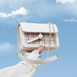 Naiste kott Mood Uus toode &Uuml;he &otilde;laga Messenger Moeripats V&auml;ike kandiline kott Lihtne moekott k&auml;ekott beež