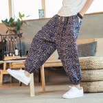Meeste t&auml;navariided haaremip&uuml;ksid tr&uuml;kitud vabaaja p&uuml;ksid Mans Harajuku stiilis &uuml;lisuured s&ouml;rkimisp&uuml;ksid moep&uuml;ksid XXXXXL