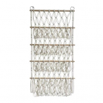 T&auml;idisega loomade m&auml;nguasjav&otilde;rk v&otilde;rkkiik Seinale riputatav Suure mahutavusega Lihtne paigaldus sinine