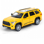 1/24 Toyota Sequoia maasturi simulatsiooniga sulamist automudel survevalu metallist maastikus&otilde;idukid automudeli heli- ja valgusm&auml;nguasi lastele kingitus