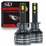 2tk 30000LM H4 H7 Led 36 Core CSP H1 H8 H11 9005 HB3 9006 HB4 9012 Hir2 auto esitulede pirnid Canbus Auto turbolamp 12V 24V 6000K valge H1