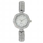 Uus mood, lilleline teemant, naiste k&auml;ekell, naiste k&auml;ev&otilde;ru roosa kuldne v&auml;rv