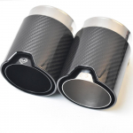 4,70 tolli kogupikkus 93 mm v&auml;ljalaskeava auto universaalne M Performance l&auml;ikiv v&auml;ljalasketoru s&uuml;sinikkiust must summuti ots 48-93mm SIlver