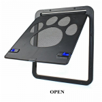 Lemmiklooma uks Uus seif lukustatav magnetekraan &otilde;ues koerad kassid aken v&auml;rav majja sisene vabalt mood ilus aed Lihtne paigaldada 24cm W X 29cm H /1pc