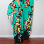 Lipsuv&auml;rviga kaftani kleit, vabaaja rannasuvine Maxi Cover Up Maxi kleit, naiste riided One Size