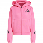 Adidas ZNE. True Healing Series FW24 T&auml;islukuga kapuutsiga jakk Naiste jakk Pulse-Magenta JD3989 S