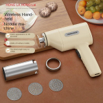 Kaasaskantav elektriline nuudlimasin - T&auml;isautomaatne ja juhtmevaba k&auml;eshoitav pastapress