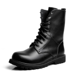 Moodsad meeste saapad Ehtne nahk S&uuml;gis Soojad lumesaapad Meeste vabaajajalatsid Moodsad p&otilde;hilised saapad Meeste punk mootorrattasaapad D426 45 black