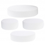 4 tk koogi embr&uuml;o mudel DIY mannekeenide valmistamise komplekt Pulmavahud Kompaktsed v&otilde;ltskoogid Peotarvikud Koosoleku kaunistamine valge