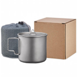 380ML TA1 v&auml;listingimustes kasutatav titaanisulamist kruus, v&otilde;rgust kotiga, veekruus, kohvikruus, matkan&otilde;ude komplektid, loomingulised kaasaskantavad kruusid 301-400ml