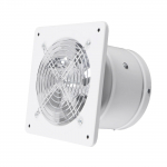 6 v&auml;ljat&otilde;mbeventilaator Energias&auml;&auml;stlik seinale paigaldatav ventilatsiooniventilaator s&auml;&auml;sevastase disainiga ventilaator v&auml;ljat&otilde;mbeventilaator Vannituba k&ouml;&ouml;k WC valge