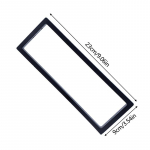 L&auml;bipaistev pildiraam kuivatatud lilledega fotoraamiga vitriin