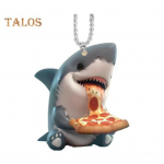 Shark Eating Pizza hall