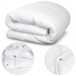 2x Poduszka + Kołdra 4 PORY ROKU Antyalergiczna Mikrofibra Silikon R&oacute;żne Rozmiary 140x200 valge