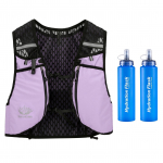 VANAHEIMR Jooksuvest koos niisutuskotiga Reguleeritav universaalne niisutusvest naistele ja meestele 2pcs Blue Water Bag lilla