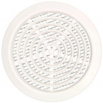 V&otilde;re d'a&eacute;ration KOTARBAU blanc rond avec moustiquaire l&auml;bim&otilde;&otilde;t 80 mm